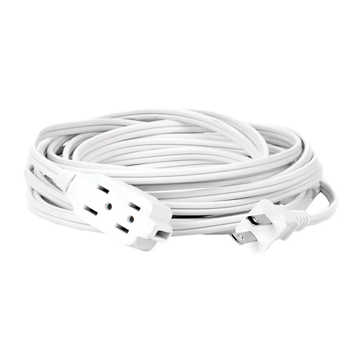 Argos - Extensión Doméstica 5 m Calibre 16, Blanco