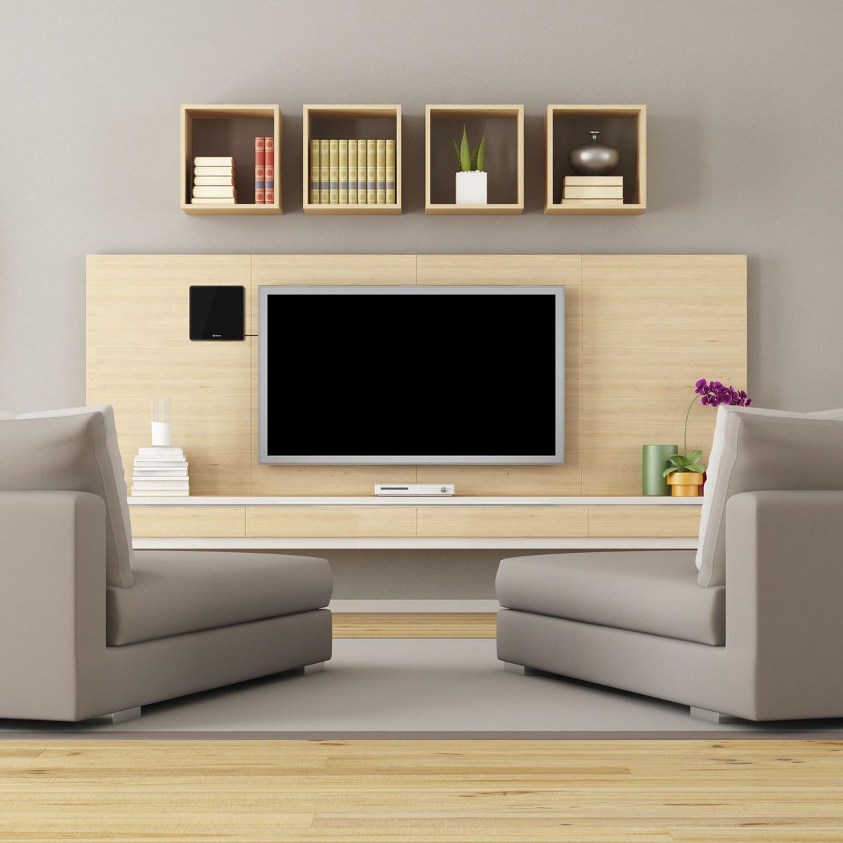 Antena HDTV Ultra Plana para Interiores, Steren, marca Steren - Foto 2