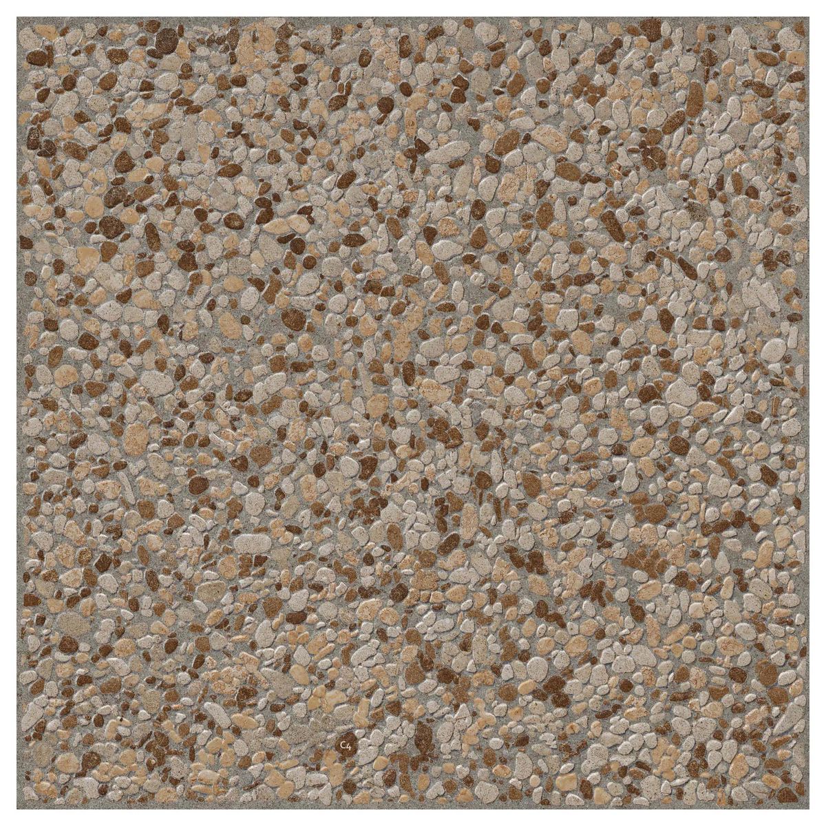 Piso Cerámico para exterior Domus Café 44 x 44 cm Mate 1.92 m2, marca Porcelanite - Foto Principal