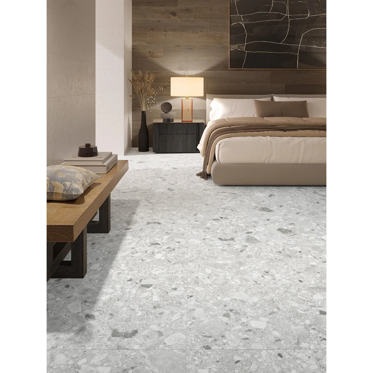 Piso Para Exterior Gres Terrazia Gris 45 x 90 cm Mate 1.63 m2, marca Holztek - Foto 2