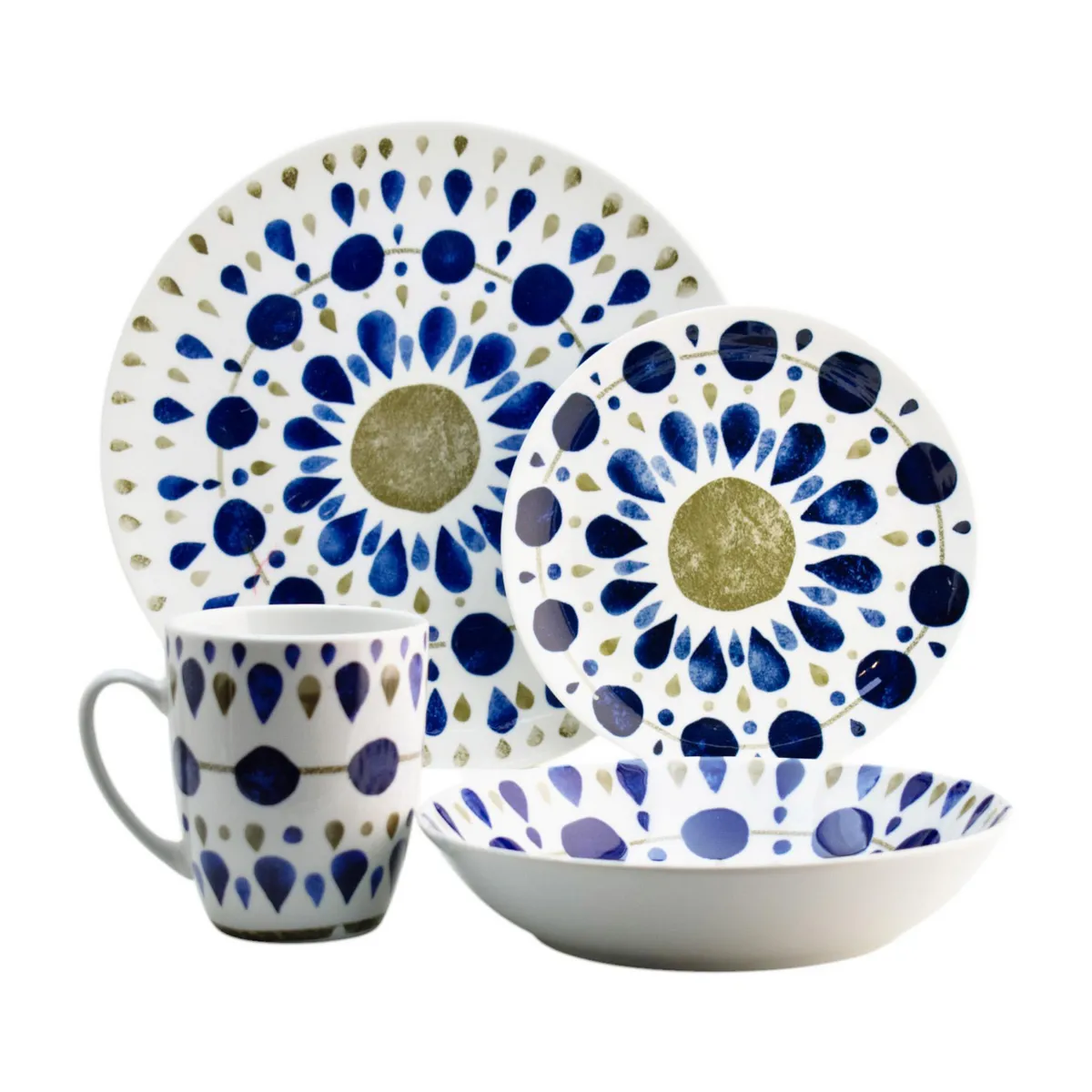 Top Choice - Vajilla 16 Pzas Maui