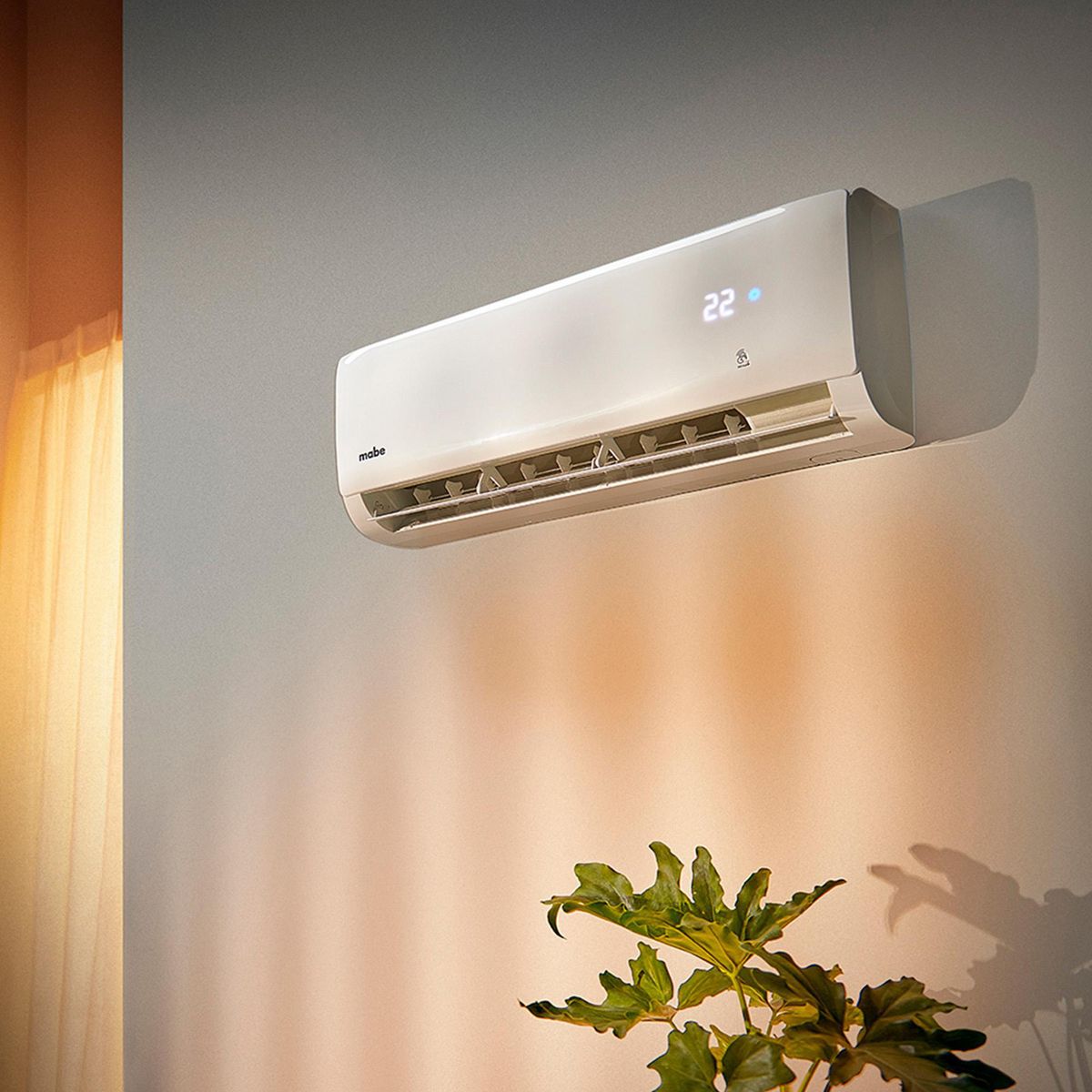 Aire Acondicionado Tradicional MABE 18,000 BTU Frío - Calor 220 Voltios WiFi Ready MMT18HDBWCAM3, marca Mabe - Foto 2