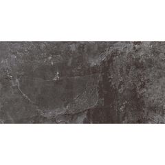 Piso Gres Porcelanico Para Exterior Mareza Negro 45X90 cm Mate Ligera Textura 1.6 m2 Rectificado