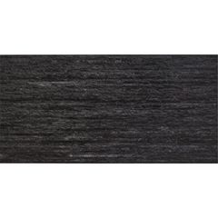 Muro Gres Porcelanico Para Exterior Mareza Negro 45X90 cm Mate con Textura 1.6 m2 Rectificado