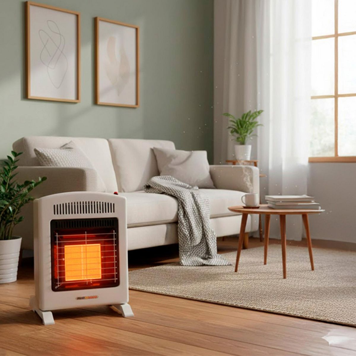 Heat Wave - El Calefactor De Piso O Pared Hg2W