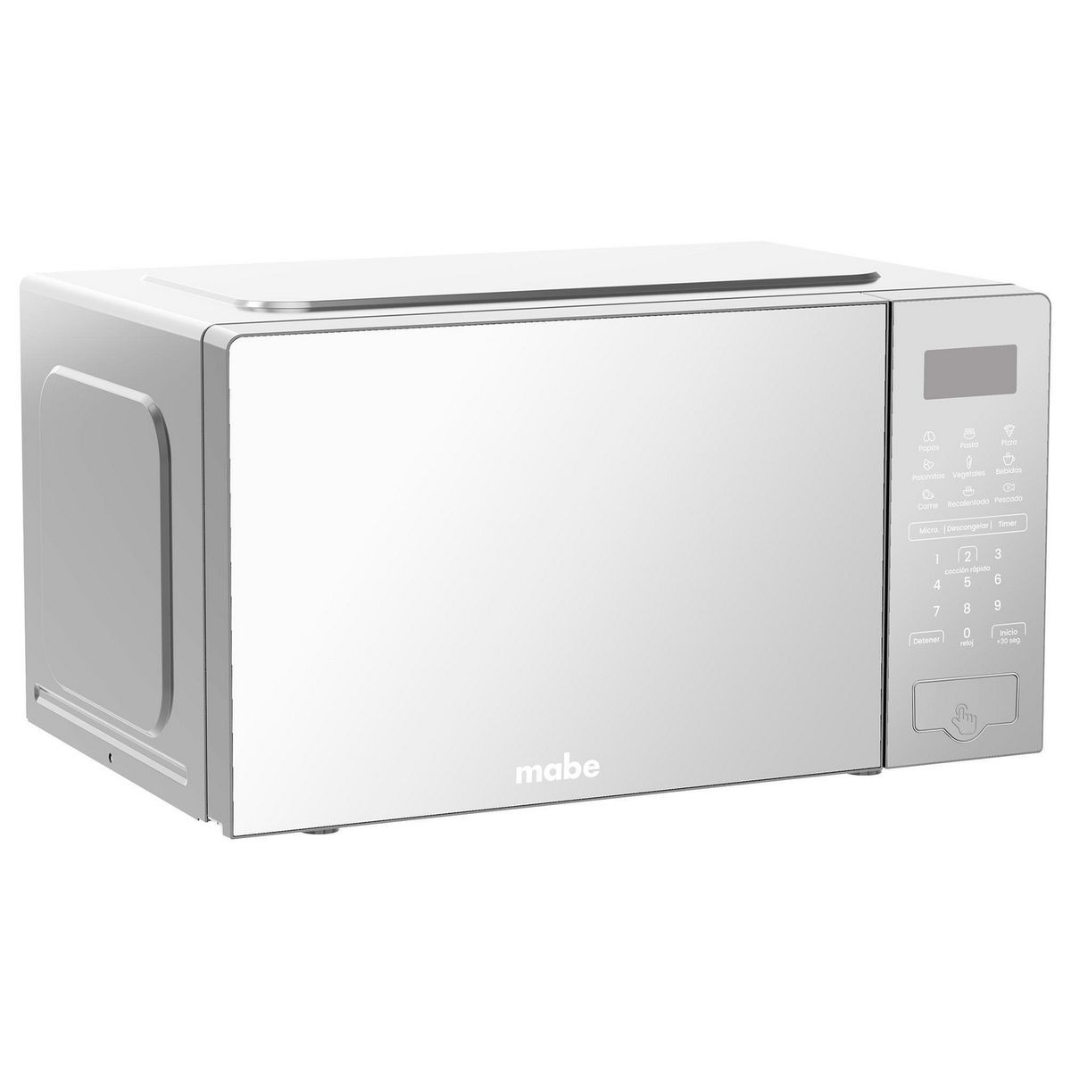 Mabe - Microondas Mabe 0.7P Silver Esp Touch Btn HMM07SBW