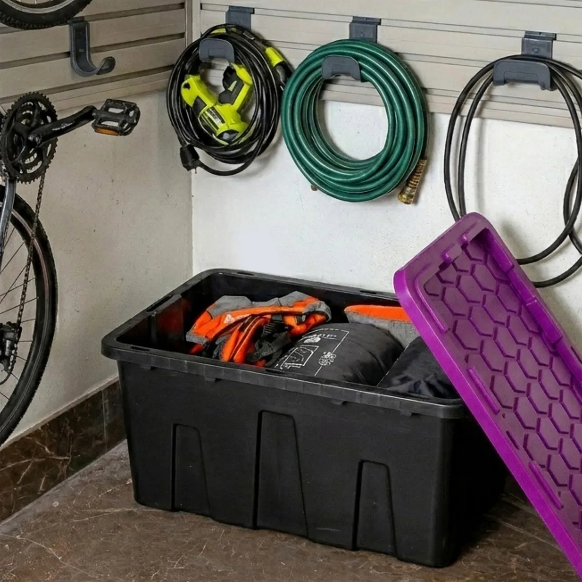 Caja Ecoforte Morada 114 L, marca Prodeplast - Foto 2