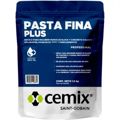 Pasta Fina Plus Cemix 1.5Kg