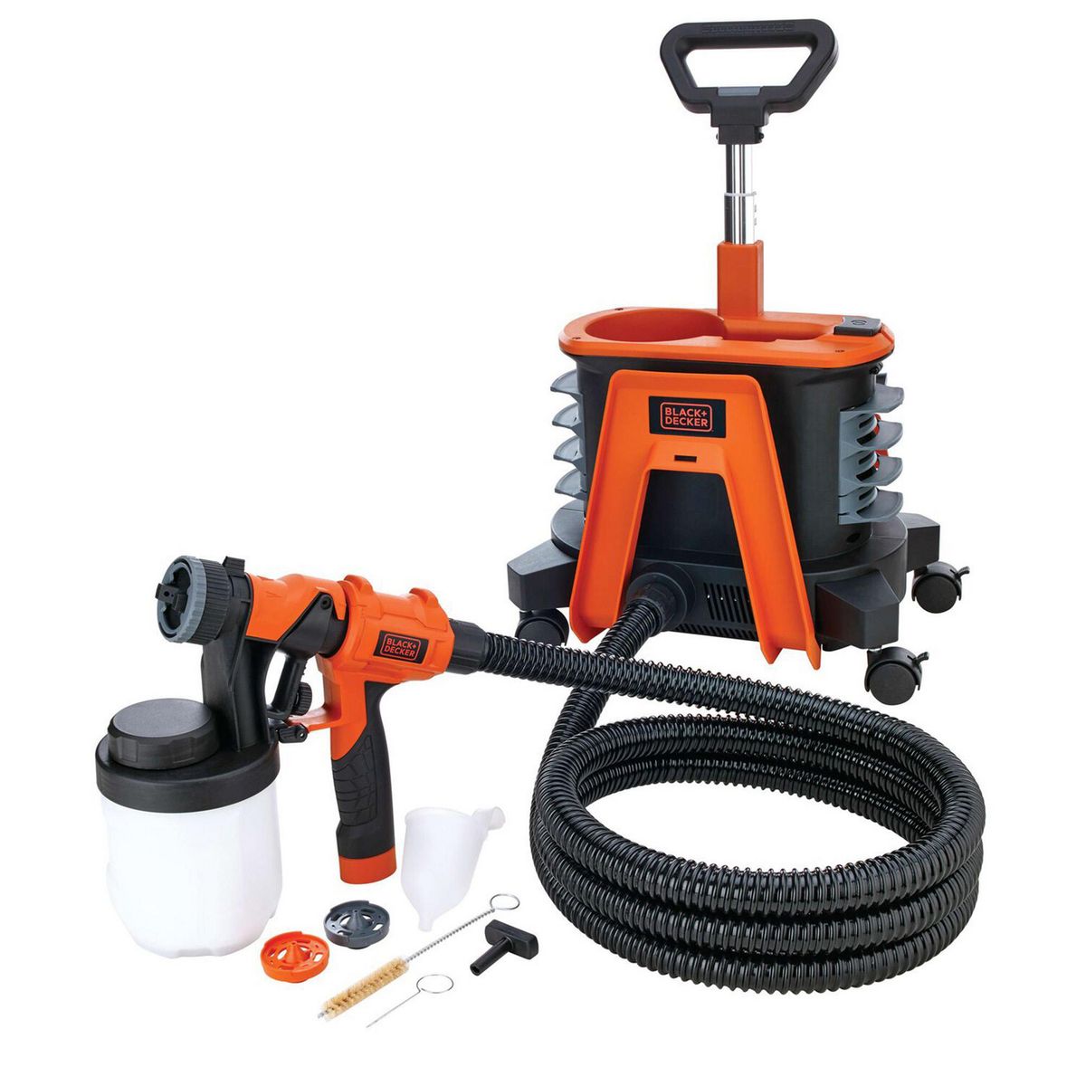 Pistola Pulverizadora Eléctrica para pintar 1200W Portátil plástico alta resistencia, marca Black & Decker - Foto Principal