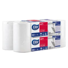 Toalla En Rollo Elite Professional Plus 180 M 6 Piezas