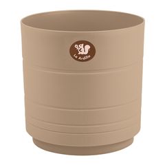 Maceta Amalfi Redonda D15 Taupe