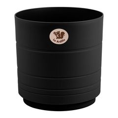 Maceta Amalfi Redonda D15 Negro