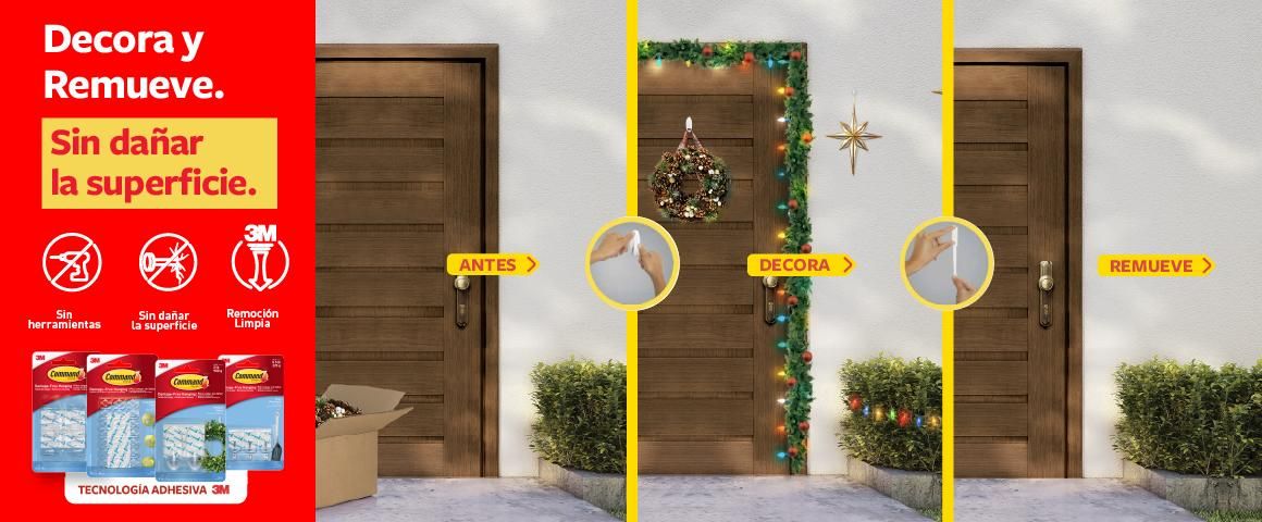 Command, Comand, Coman, 3M, Organización, Cuadros, luces para colgar, Colgar, no mas clavos, sin clavos, colgar espejos, sin taladro, Colgar sin agujeros, Clavos, ganchos del techo, adornos, colgar adornos, adornos navidad, colgar navidad, ganchos para colgar, Cintas para colgar, Command, coman , 3M, Colgar sin agujeros, Colgar toallas, colgar utensilios, organizar cocina, organizar baño, organización cocina, organización baño, pared, gancho, para pared, para colgar ropa, para colgar cuadros, alternos, adhesivos, de cortina, antideslizantes, a mayoreo, a la moda, a techo, blancos, bonitos, command, de madera, de pared, de acero inoxidable, de metal, ferreteria, felxibles, invisibles, colgar llaveros, colgar llaves, colgar mochilas, colgar luces, lucesitas de navidad, luces navideñas, casa ordenada, orden de la casa, no mancha, sin mancha, sin rastros, ganchos para la cocina, ganchos medianos, ganchos mini, ganchitos, ganchos grandes, ganchos ultrapequeños, ganchos blancos, decoración del hogar, colgar sin dañar, colgar sin aujerear, sin aujeros, sin agujeros, colgar sin agujeros, sin taladro, ganchos organizadores