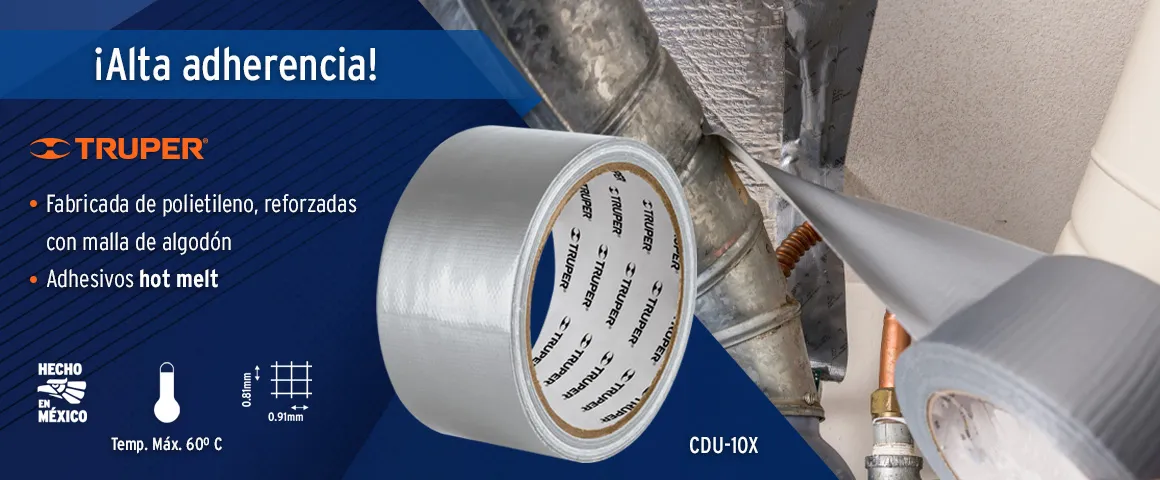 Gorilla Tape Cinta Para Ducto 30 M Altas Temperaturas Expe Truper