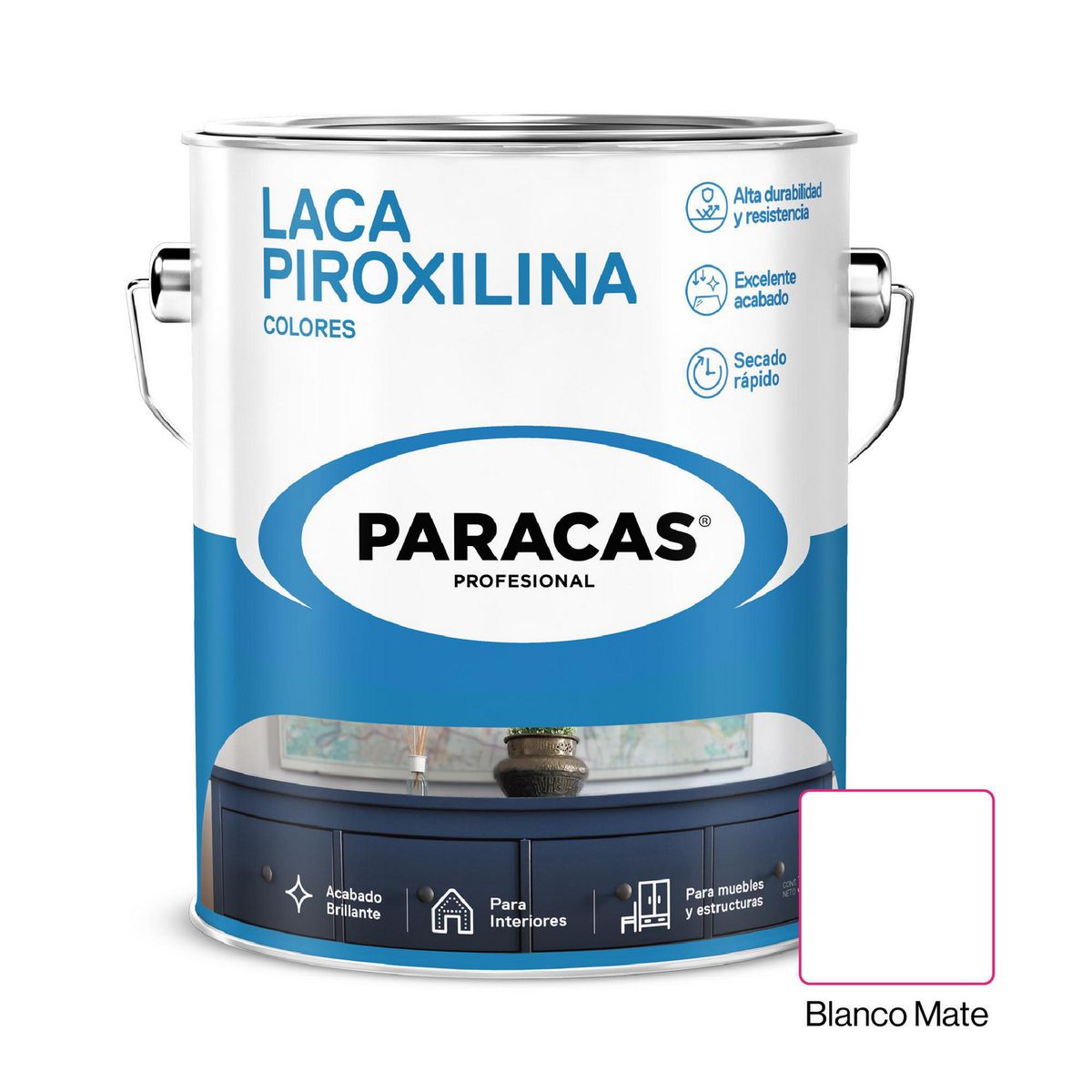 PARACAS - Laca Piroxilina Mate Paracas 1 gl