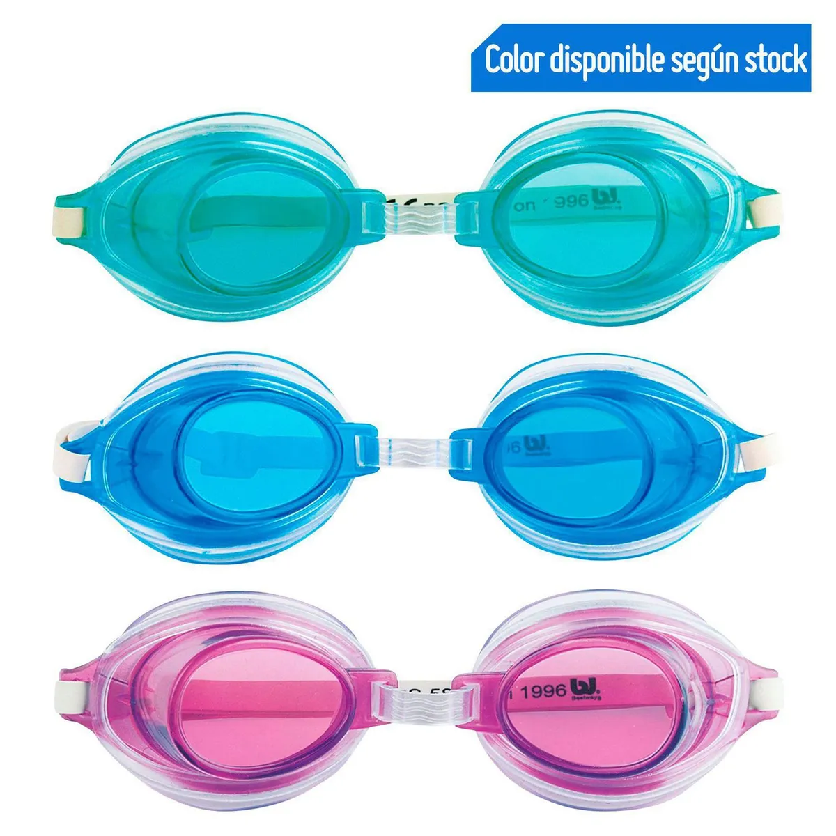 BESTWAY - Lentes de Natación High Style Colores Surtidos
