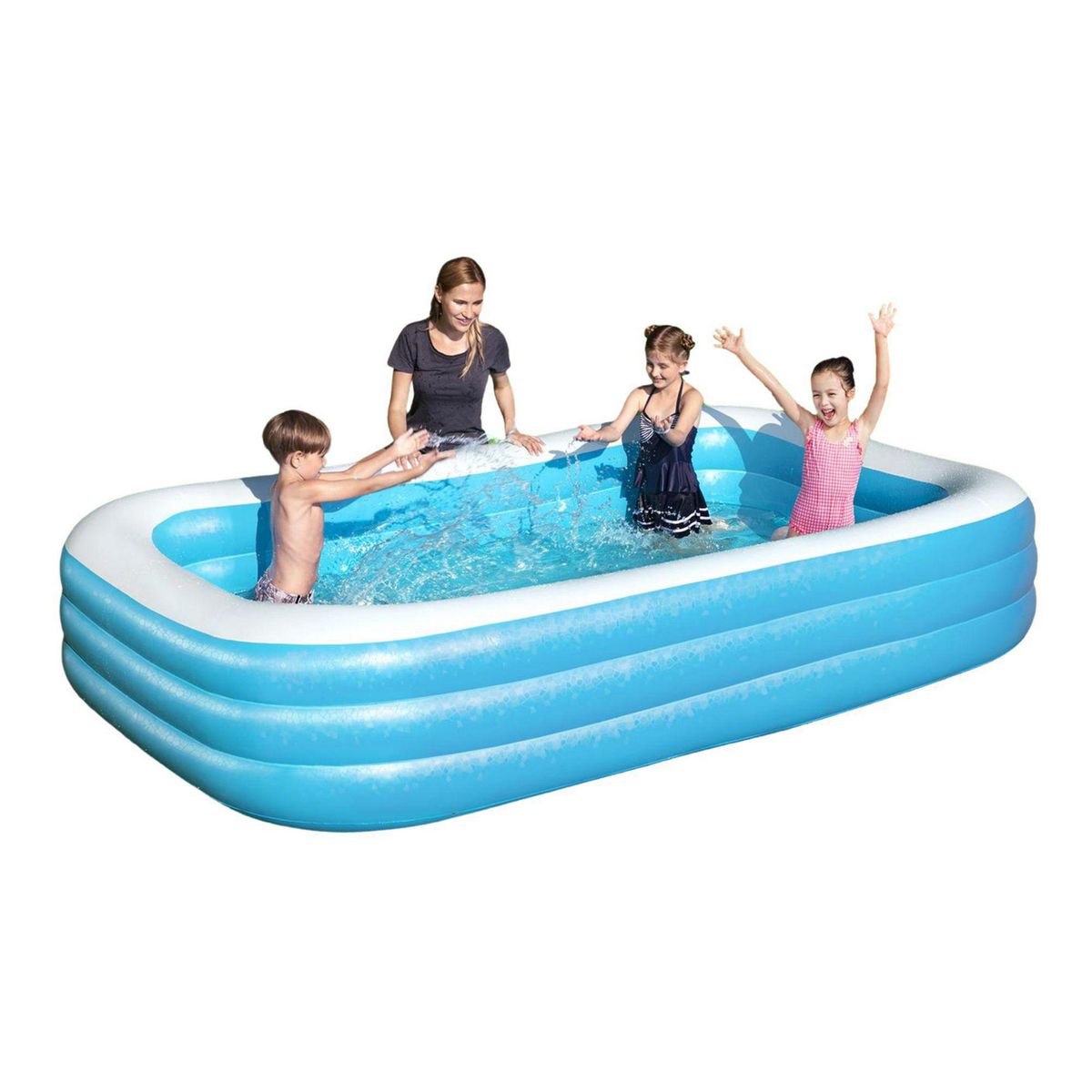 BESTWAY - Piscina Inflable Rectangular Bestway Family 305x183x56cm 1161l