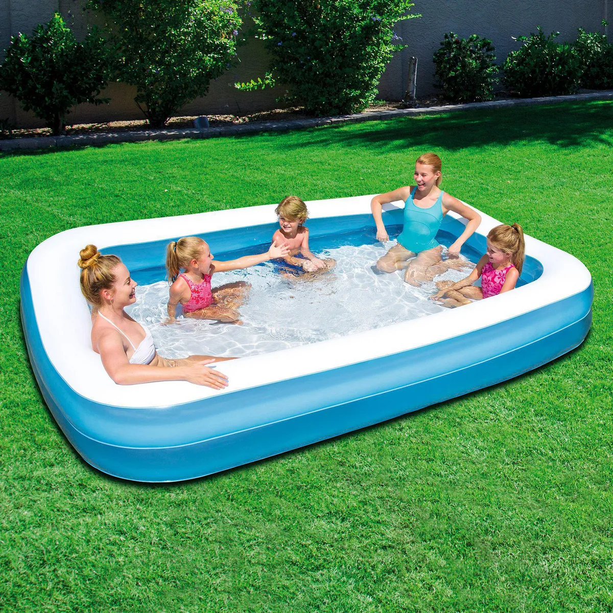 BESTWAY - Piscina Inflable Rectangular Bestway Family 305x183x56cm 1161l