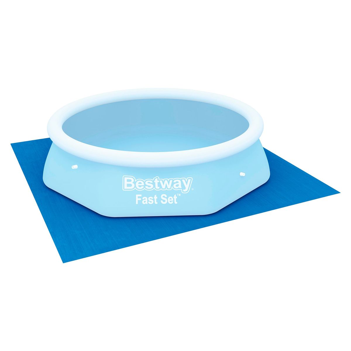 BESTWAY - Piso Para Piscina Cuadrado 274cm