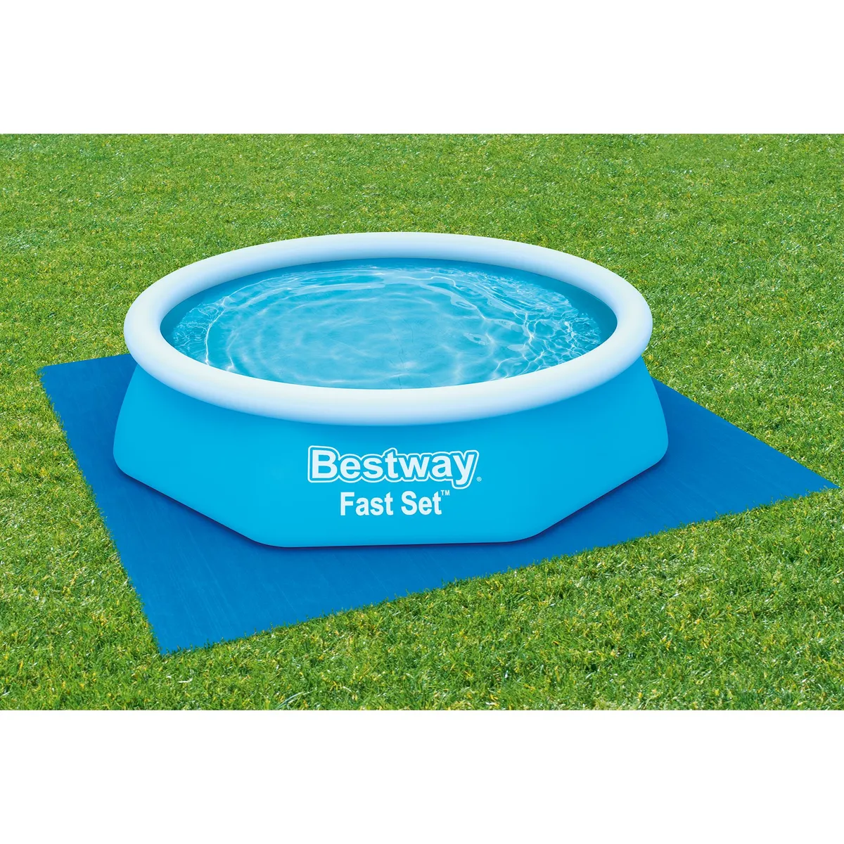 BESTWAY - Piso Para Piscina Cuadrado 274cm