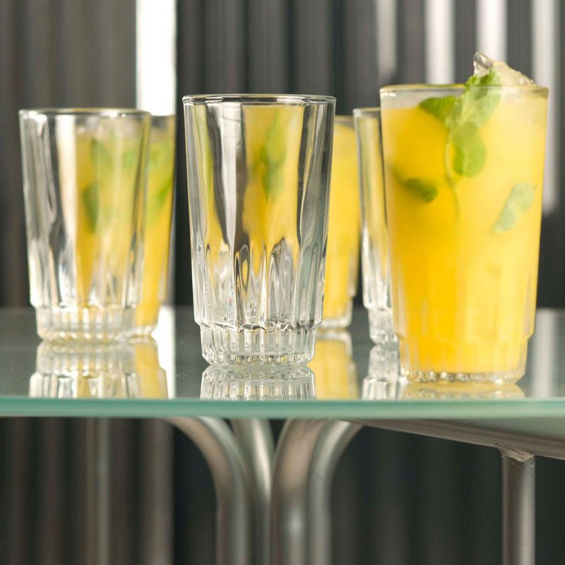CRISTAR - Set de 6 vasos Prisma 11 Oz