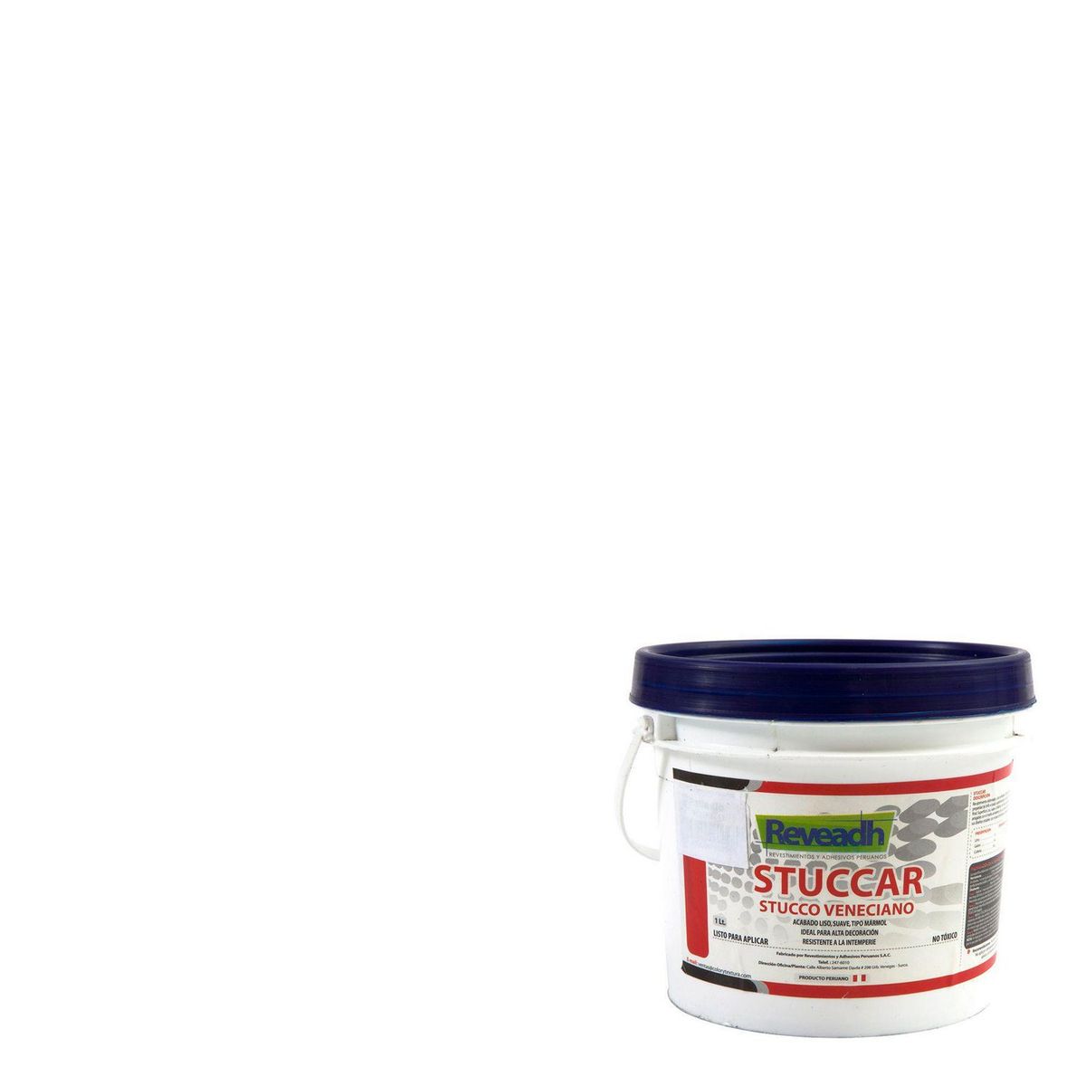 REVEADH - Estucado brillante Stuccar Blanco 1L