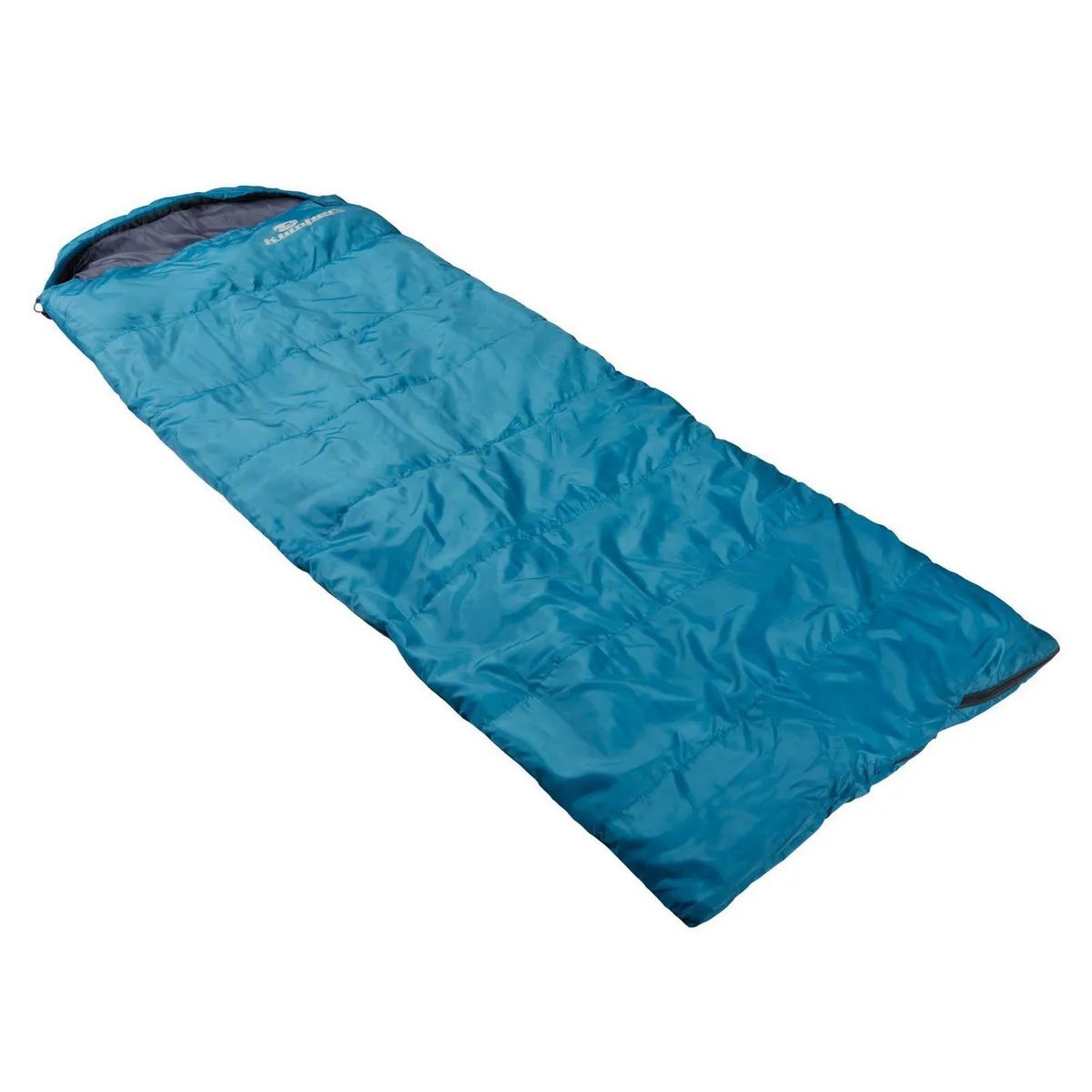 KLIMBER - Bolsa de dormir Recto 220 cm 0°C a 10°C C-Gorro Turquesa