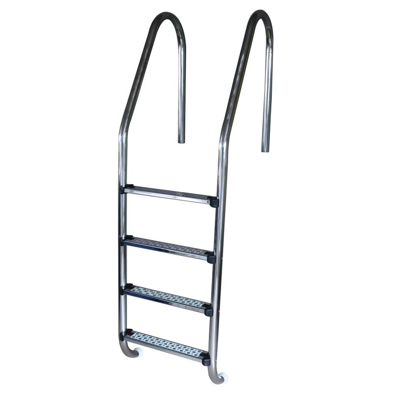 GENERICO - Escalera para Piscina 4 Pasos Acero Inoxidable