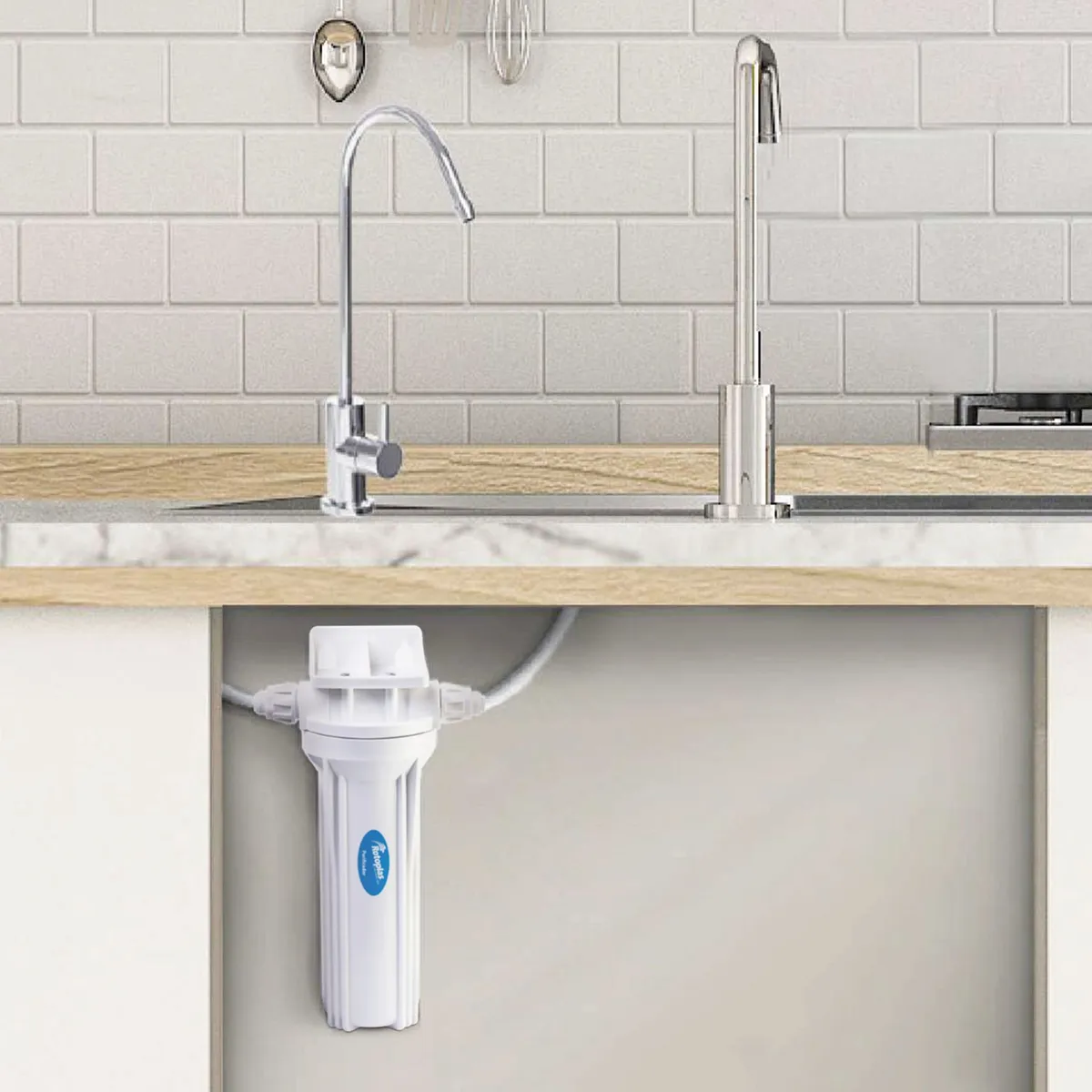 FILTROPLAS - Purificador de Agua bajo Lavadero Rotoplas