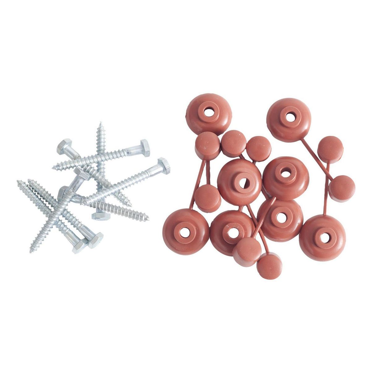 FIXSER - Tirafon con Capuchón 1/4" x 2.5" x 8 unid.