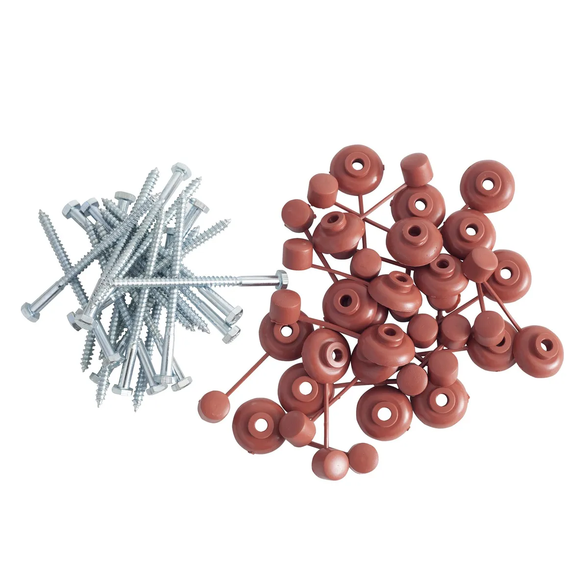 FIXSER - Tirafon con Capuchón 1/4" x 4" x 8 unid.