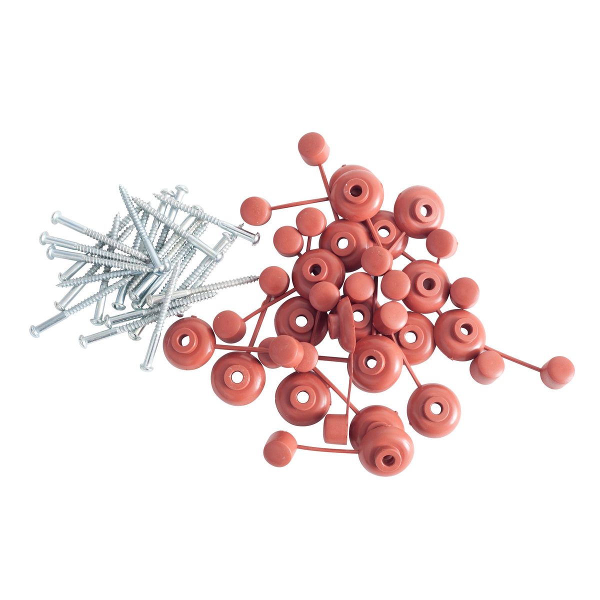 MAMUT - Tornillo para Techo 10x2 1/2" Capuchón x 24 unid