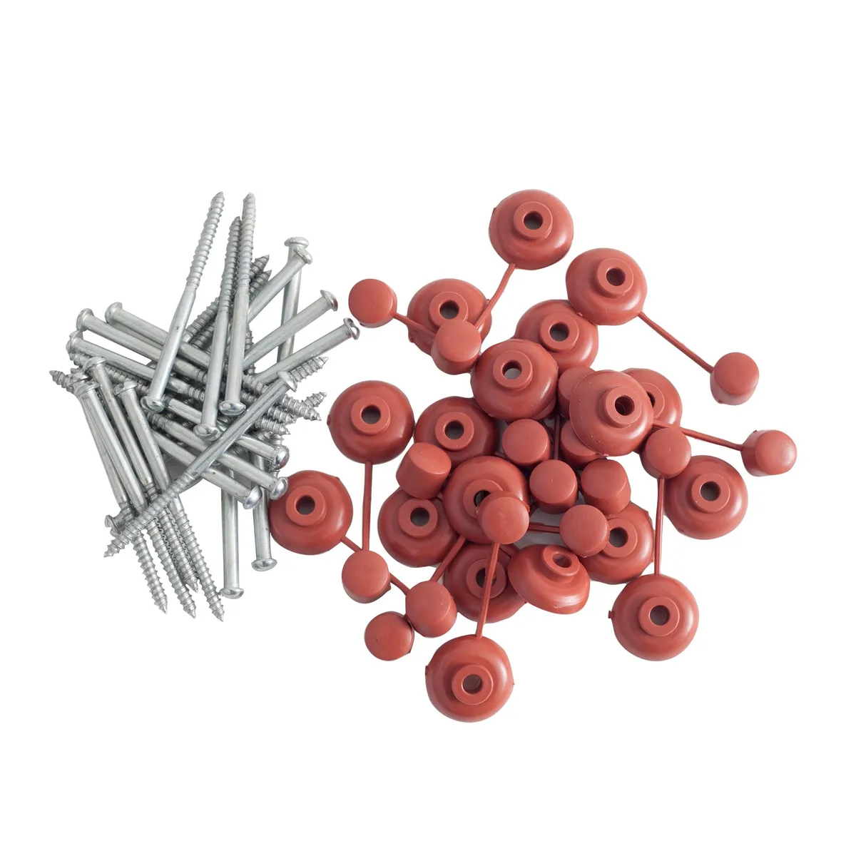 MAMUT - Tornillo para Techo 12x3 1/2" Capuchón x 24 unid