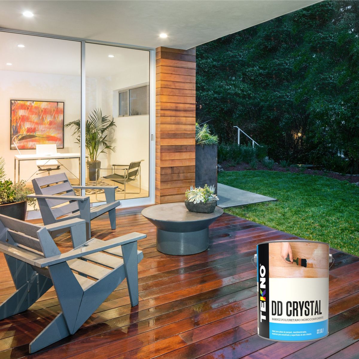 TEKNO - Barniz DD Crystal Transparente 1 gl