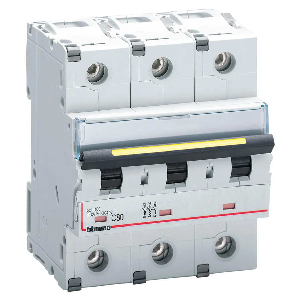 BTICINO - Interruptor Termomagnético Bticino 3x80A