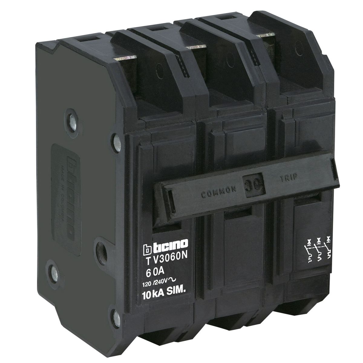 BTICINO - Interruptor Termomagnético 3x60A Bticino