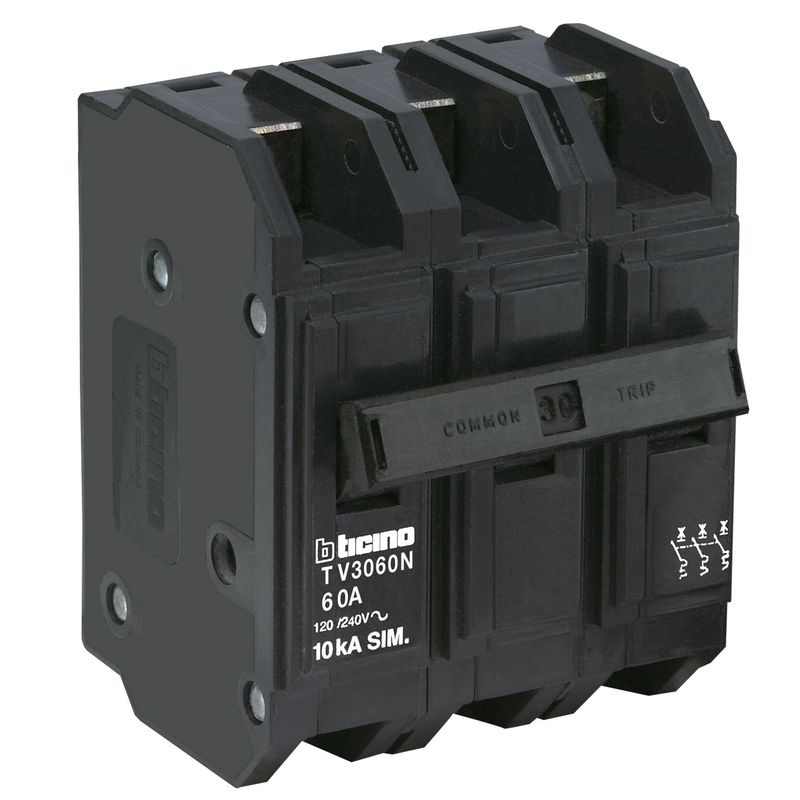 BTICINO - Interruptor Termomagnético 3x60A Bticino