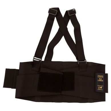 Faja Lumbar con Suspensin Negro Talla S
