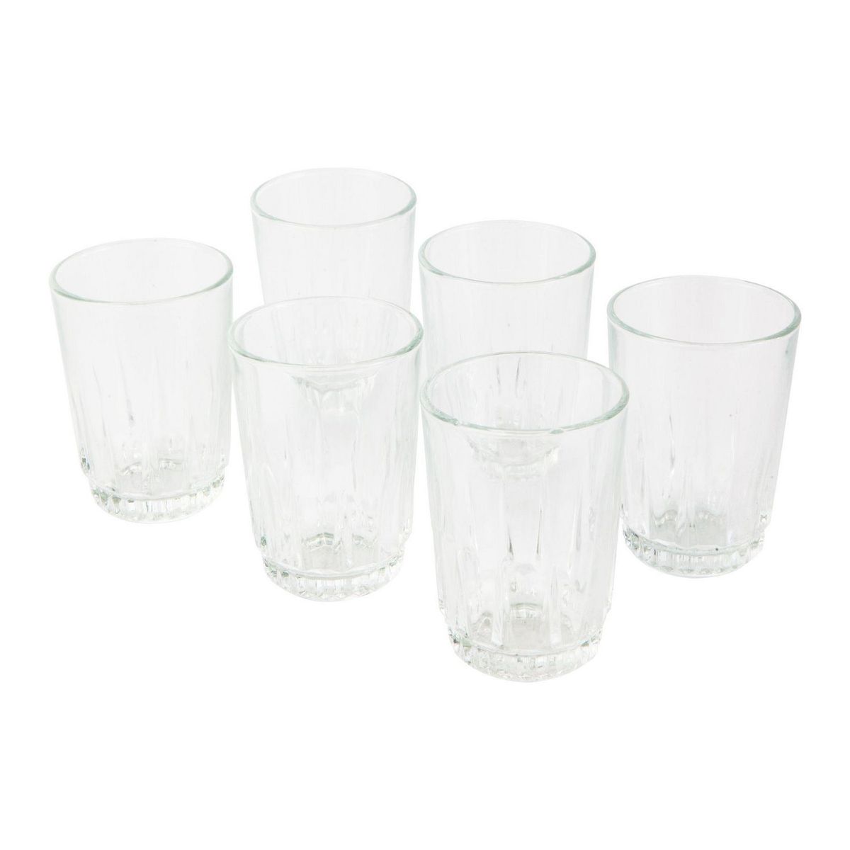 CASA BONITA - Set de 6 vasos Prisma 8 Oz