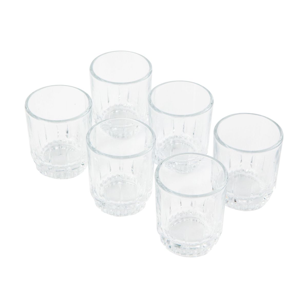 CASA BONITA - Set de 6 vasos Prisma 1.5 Oz