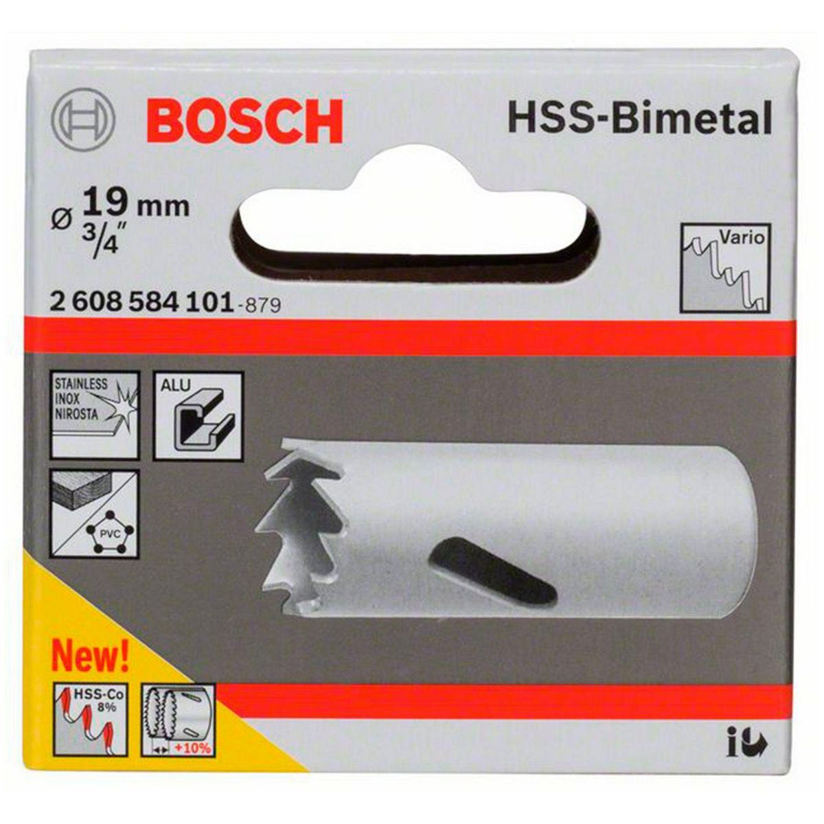 BOSCH - Sierra Copa Cobaltada 19 mm Bosch