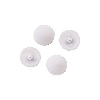 Tapa para Tornillo Blanco x 100 unid.