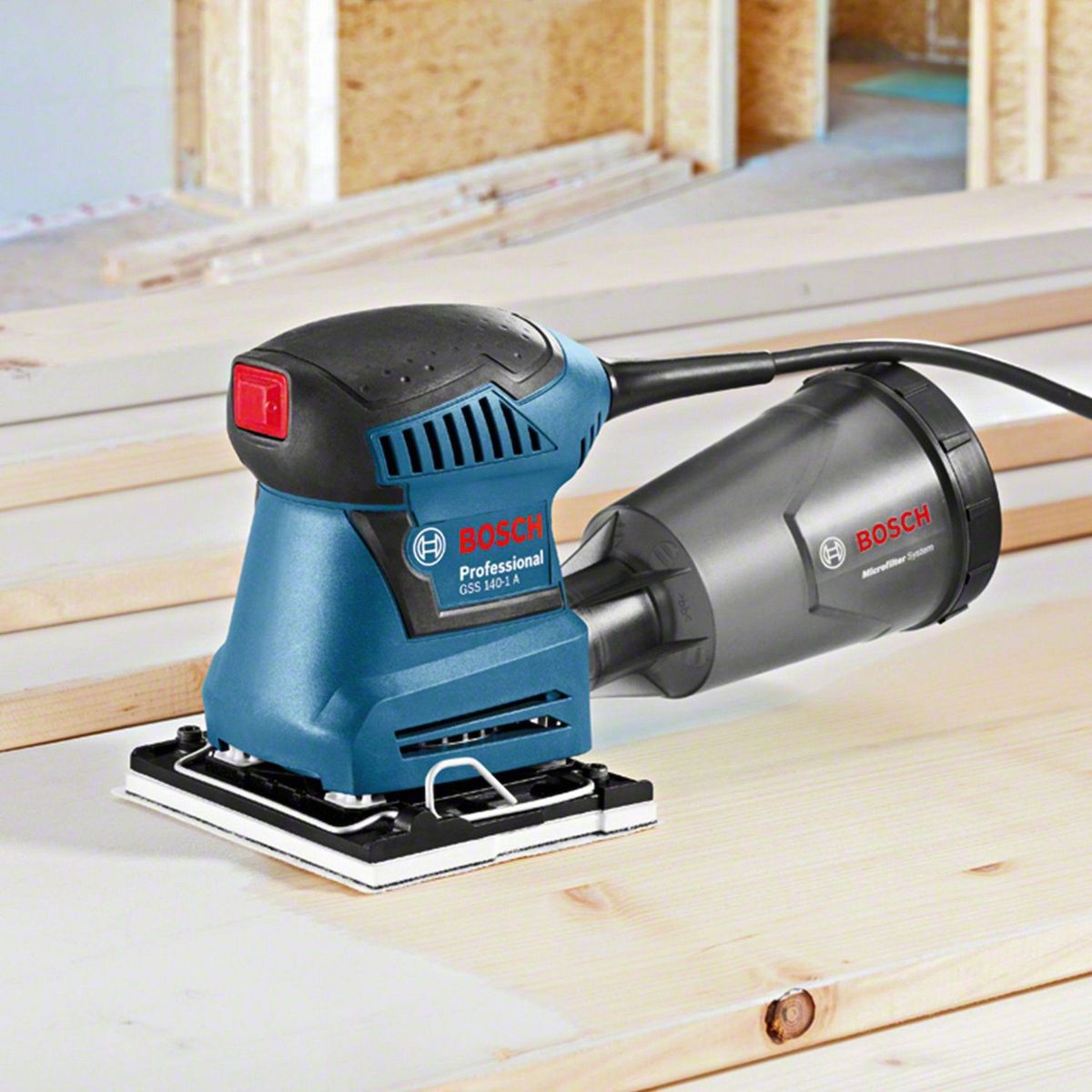 BOSCH - Lijadora Orbital 1/4" 180W Eléctrica