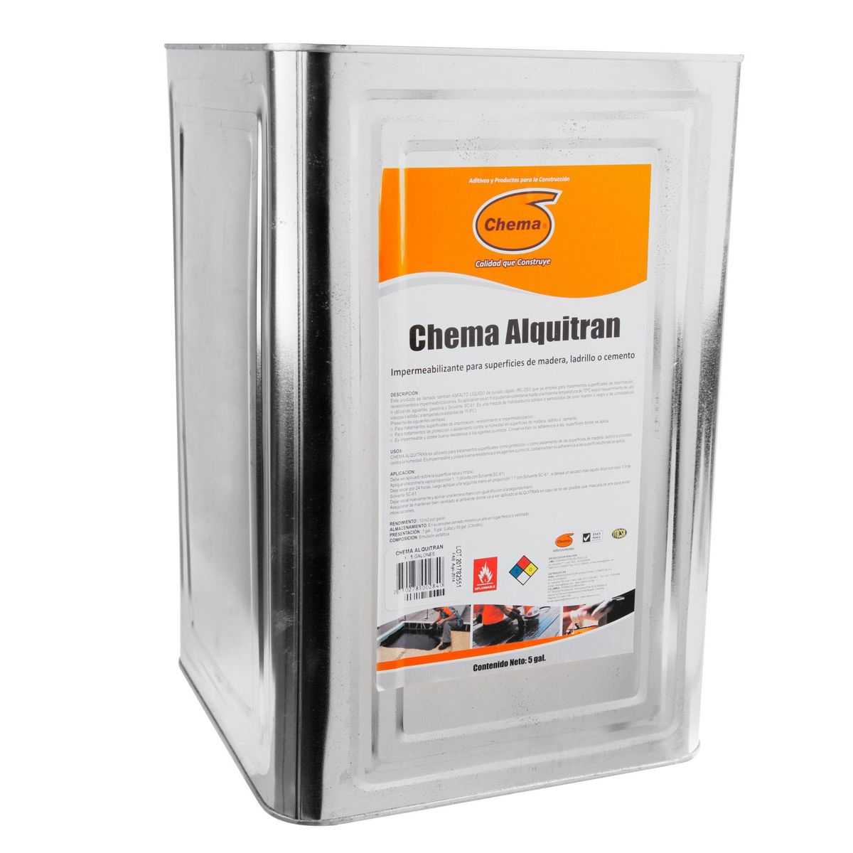 CHEMA - Impermeabilizante Chema Alquitrán 1 gl