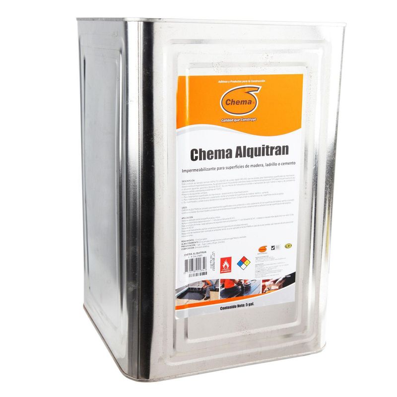 CHEMA - Impermeabilizante Chema Alquitrán 5 gl