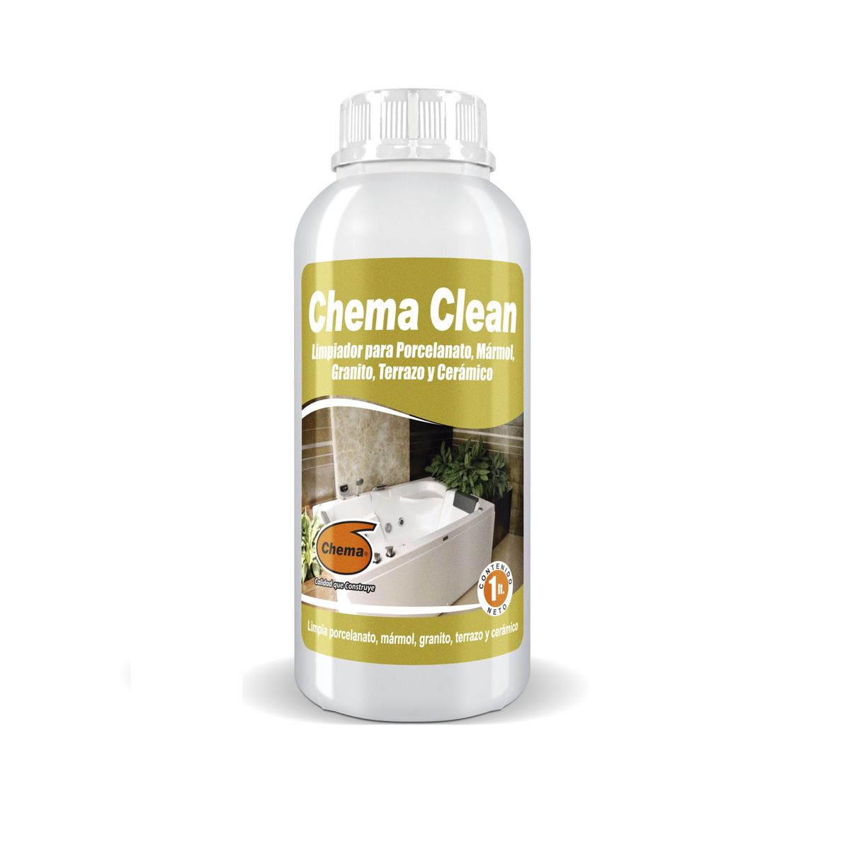 CHEMA - Limpiador líquido para porcelanato 1 L