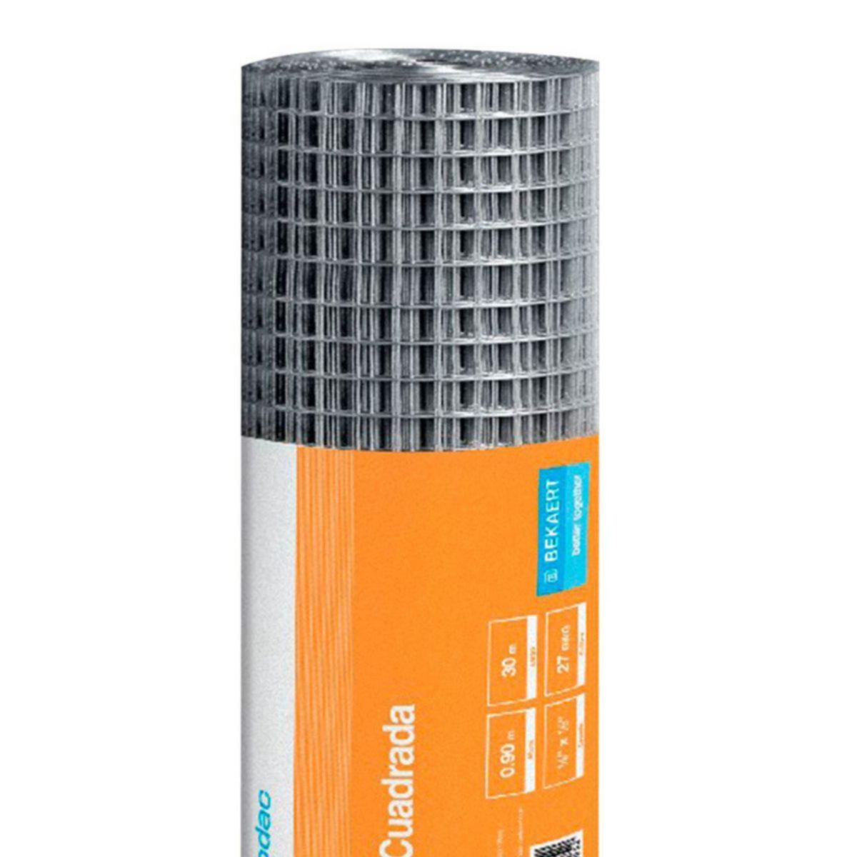 PRODAC - Malla Cuadrada Galvanizada 0.9x30m Liviana