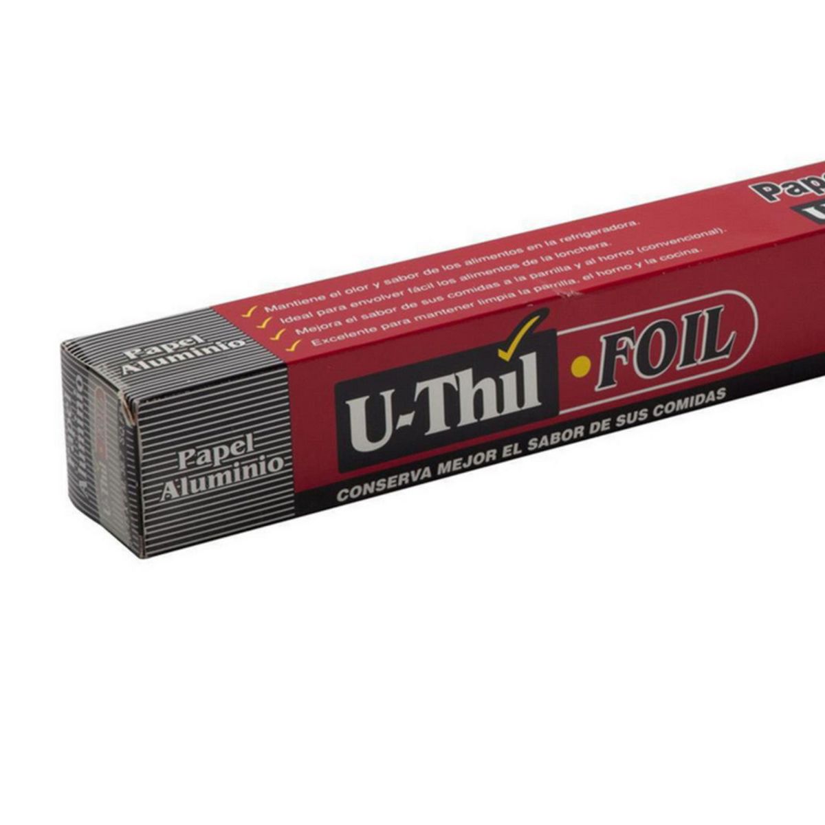 U THIL - Papel aluminio 8 m x 45 cm