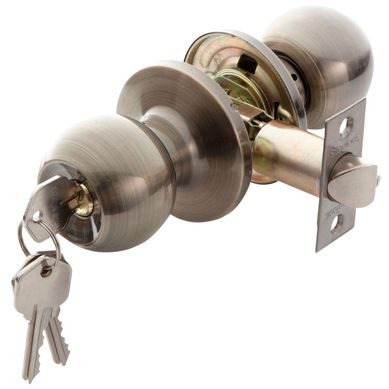 Cerradura de Pomo Principal Bronce Fixser