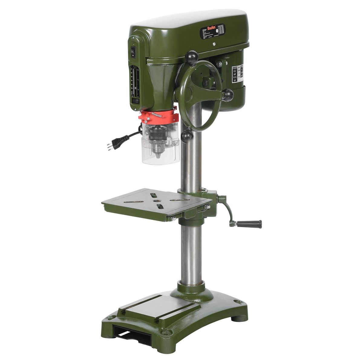 BAUKER - Taladro de Banco 5/8" 500W Eléctrico